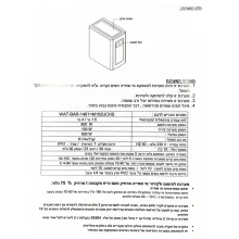 ברז שיש מפואר צד מרובע זהב מוברש
